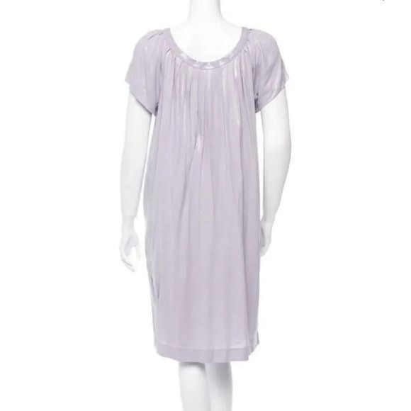 NWT Alberta Ferretti NWT Metallic lavender dress - Picture 3 of 4